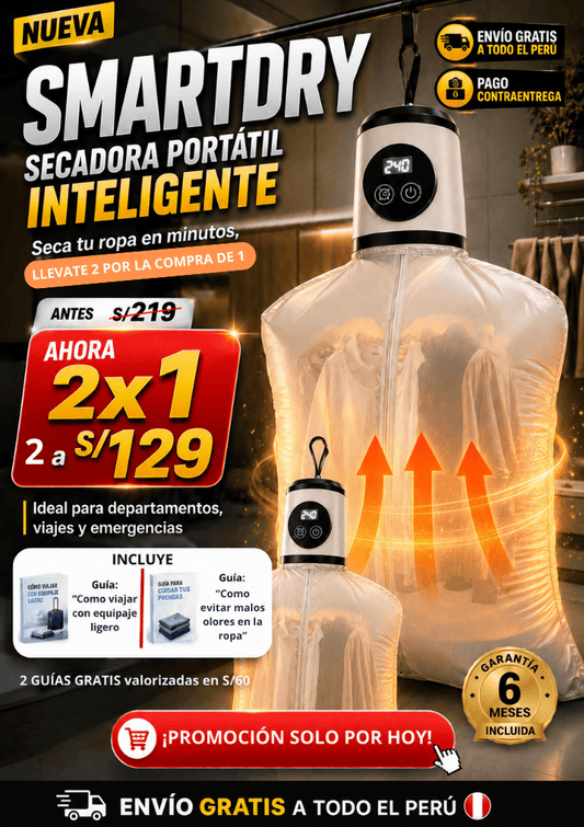 2 MINI SECADORA SMARTDRY (2X1)